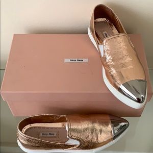 Miu Miu Calzature Donna Point Toe Slip On Size 6.5